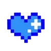 Стикер 26 Blue #color #blue #cute #girl
