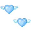 Стикер 4 Blue #color #blue #cute #girl