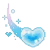Стикер 8 Blue #color #blue #cute #girl