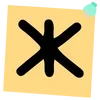 Стикер 8 Sticker Letters