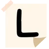 Стикер 45 Sticker Letters