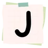 Стикер 43 Sticker Letters