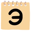 Стикер 31 Sticker Letters