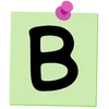 Стикер 35 Sticker Letters