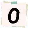 Стикер 60 Sticker Letters