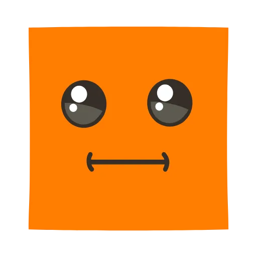 Стикер 12 😮 Sticky Squares Emoji - квадратные смайлы