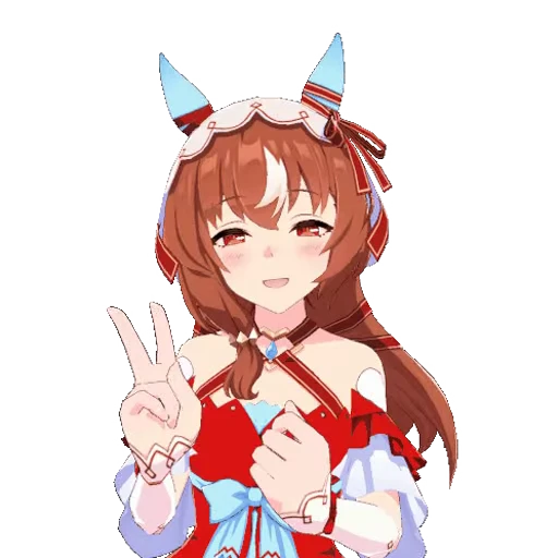 ✌️ Стикер «Still In Love Uma Musume Pretty Derby» для Telegram