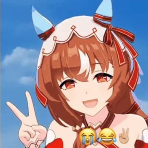 ✌️ Стикер «Still In Love Uma Musume Pretty Derby» для Telegram