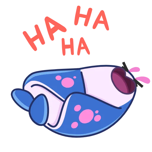 Стикерпак Stingray Smiles для Telegram — скачать