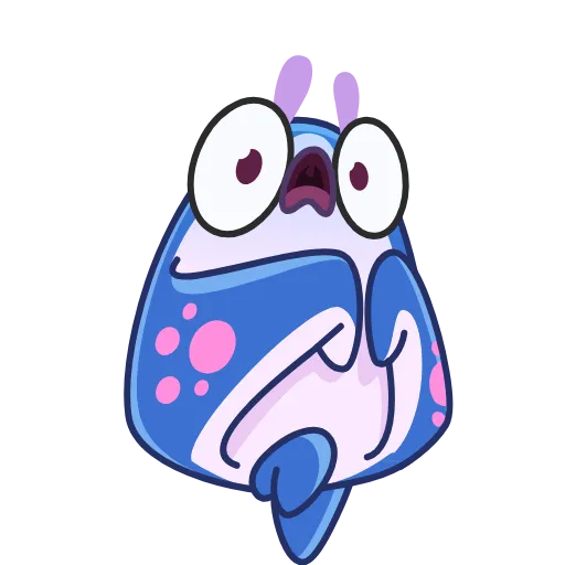😨 Стикер «Stingray Smiles» для Telegram
