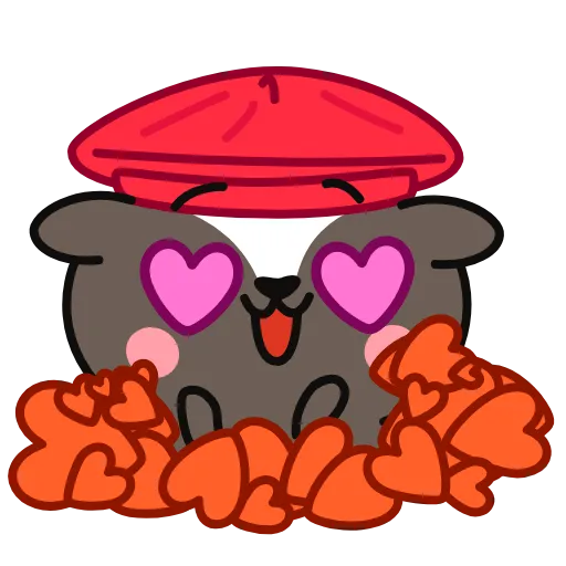 Стикер 19 Stinky Love
