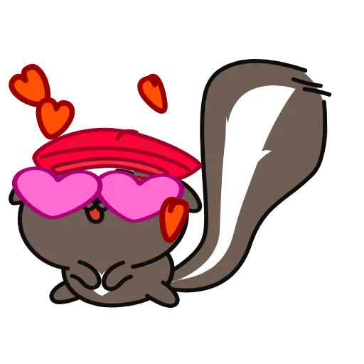 Стикер 21 Stinky Love
