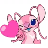 Стикер 3 Stitch And Angel624