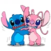 Стикер 12 Stitch And Angel624