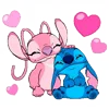 Стикер 5 Stitch And Angel624