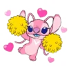 Стикер 19 Stitch And Angel624