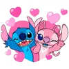 Стикер 13 Stitch And Angel624