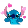 Стикер 18 Stitch And Angel624