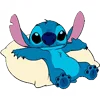Стикер 39 Stitch And Angel624