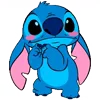 Стикер 50 Stitch And Angel624