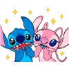 Стикер 14 Stitch And Angel624