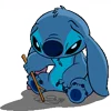 Стикер 23 Stitch And Angel624