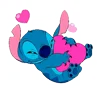 Стикер 8 Stitch And Angel624