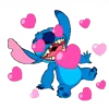 Стикер 10 Stitch And Angel624