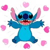 Стикер 41 Stitch And Angel624