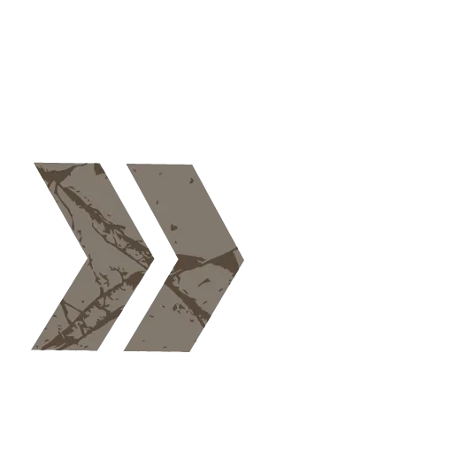 Стикер 52 Stone Letters - каменные буквы анимированные