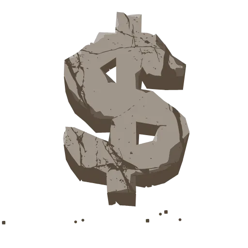 👏 Эмодзи «Stone Letters» для Telegram