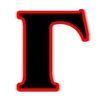 Стикер 4 stranger letter