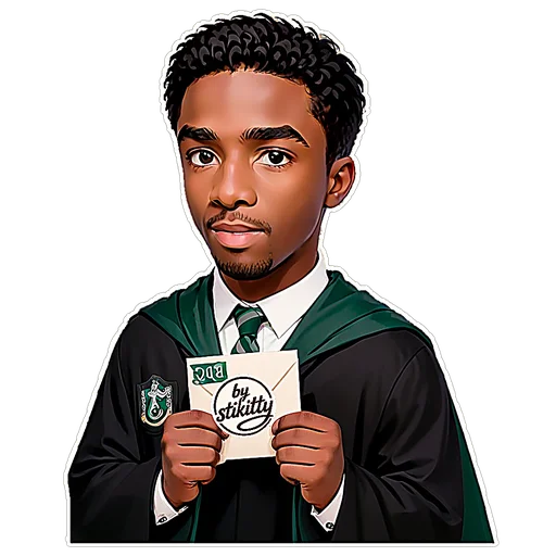 🐱 Стикер «Stranger Hogwarts» для Telegram