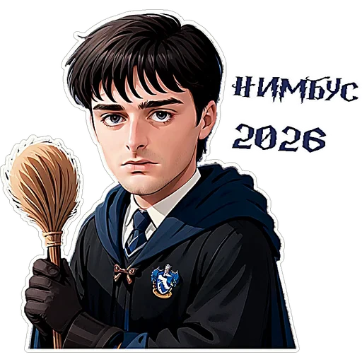 😔 Стикер «Stranger Hogwarts» для Telegram