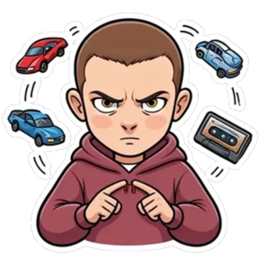 🧒 Стикер «Stranger Things» для Telegram