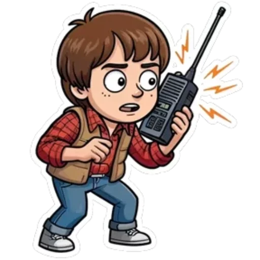 🧒 Стикер «Stranger Things» для Telegram