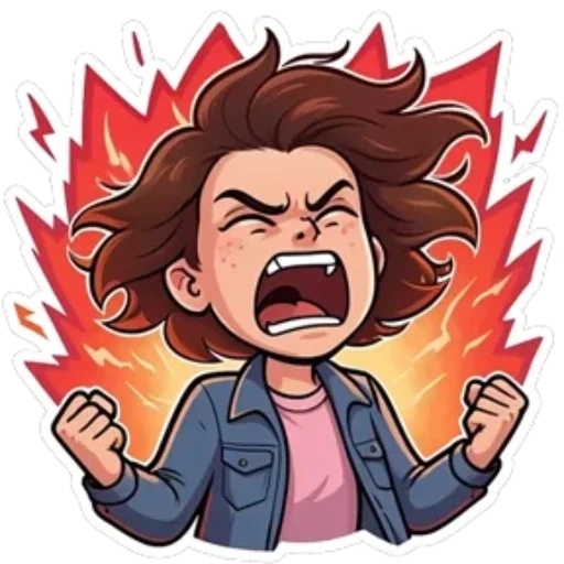 🧒 Стикер «Stranger Things» для Telegram