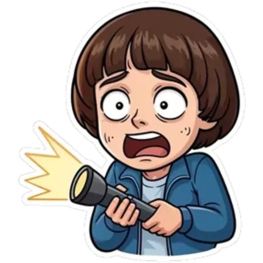 🧒 Стикер «Stranger Things» для Telegram
