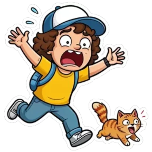 🧒 Стикер «Stranger Things» для Telegram