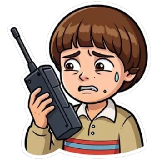 🧒 Стикер «Stranger Things» для Telegram