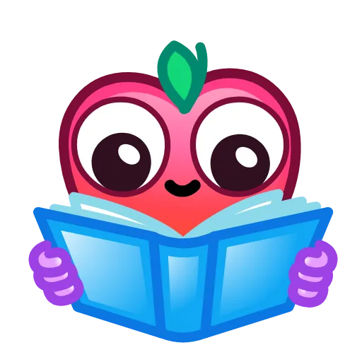 Стикер 53 Strawberry Emoji