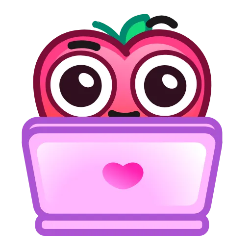 Стикер 43 Strawberry Emoji