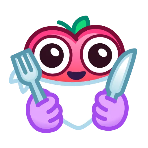 Стикер 52 Strawberry Emoji