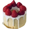 Стикер 15 🌟 Strawberry - клубничный десерт