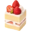 Стикер 8 🌟 Strawberry - клубничный десерт