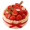 Стикер 26 🌟 Strawberry - клубничный десерт