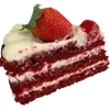 Стикер 37 🌟 Strawberry - клубничный десерт