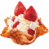 Стикер 2 🌟 Strawberry - клубничный десерт