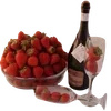Стикер 49 🌟 Strawberry - клубничный десерт