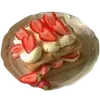 Стикер 42 🌟 Strawberry - клубничный десерт